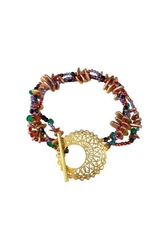 Colar Flor de Perola Prata 925 com perola natural — Elisa Pires